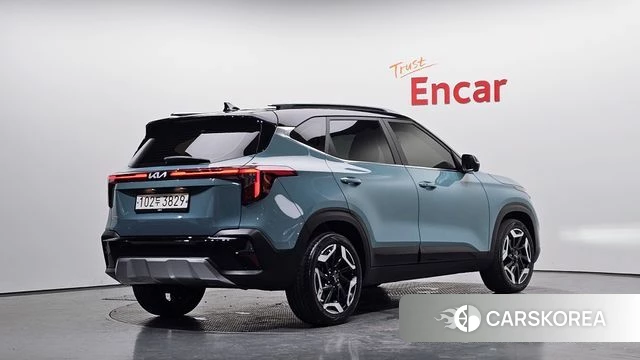 Kia The New Seltos 2024 Синий из Кореи