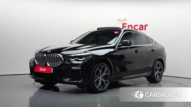 BMW X6 (G06) 2020 Синий из Кореи