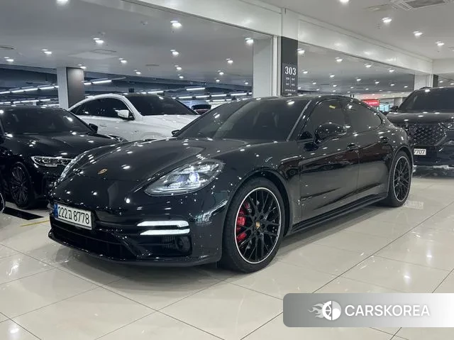 Porsche Panamera (971) 2021 Черный из Кореи
