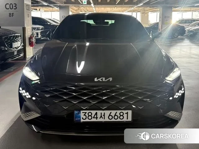 Kia K8 2021 Серый из Кореи