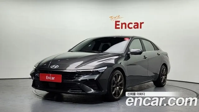 Hyundai The New Avante (CN7) 2024 Серый из Кореи