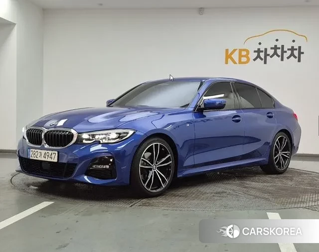 BMW 3 Series (G20) 2022 Синий из Кореи