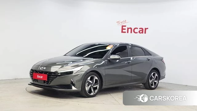 Hyundai Avante (CN7) 2022 Серый из Кореи