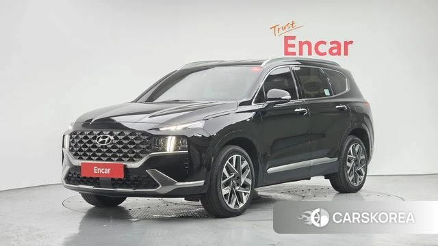 Hyundai The New Santa Fe 2023 Черный из Кореи