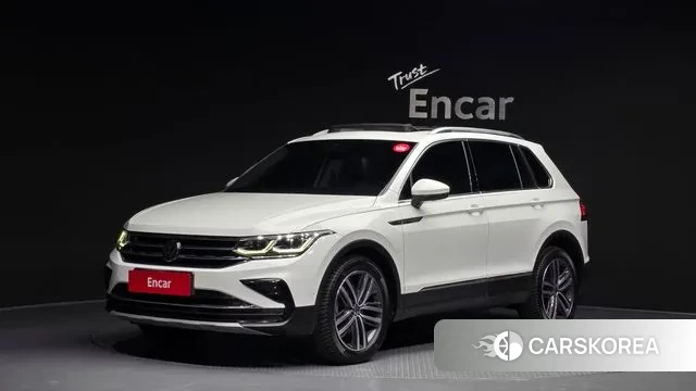Volkswagen Tiguan second Generation 2022 Белый из Кореи