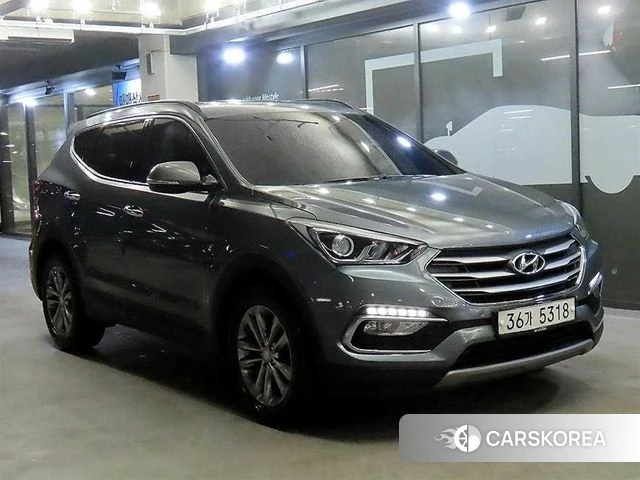 Hyundai Santa Fe The Prime 2018 Серый из Кореи