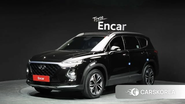 Hyundai Santa Fe TM 2018 Черный из Кореи