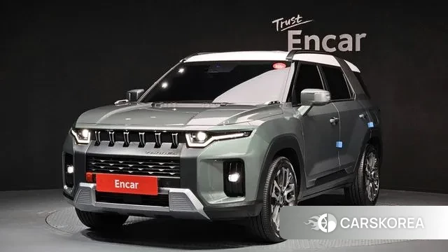 Ssangyong Torres 2023 Светло-зеленый из Кореи