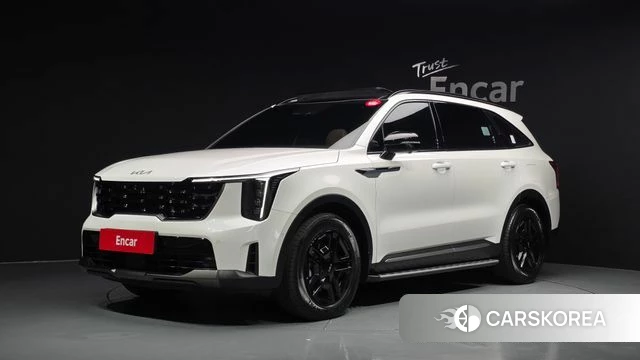 Kia The New Sorento 4th Generation 2024 Белый из Кореи