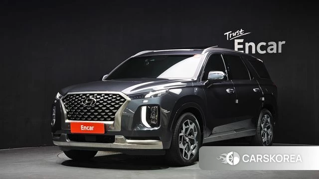 Hyundai Palisade 2021 Серый из Кореи