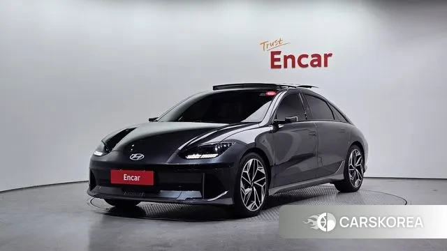Hyundai Ionic 6 2022 Серый из Кореи