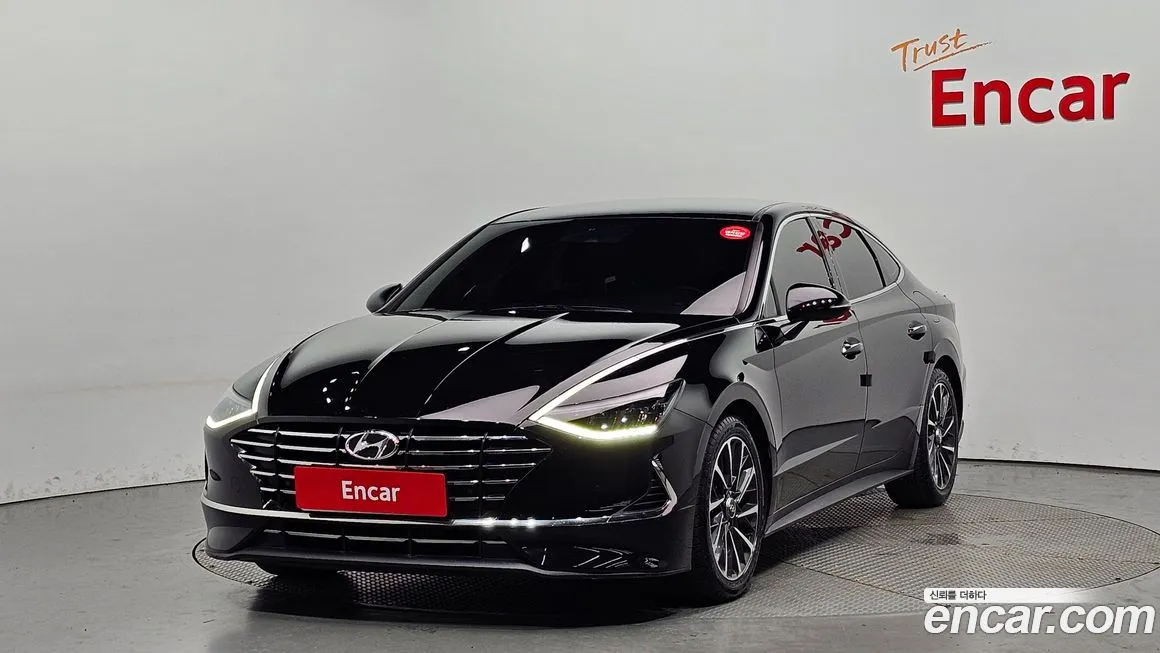 Hyundai Sonata (DN8) 2019 Черный из Кореи