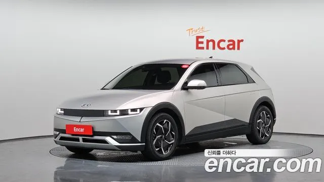 Hyundai Ionic 5 2021 Серебристо-серый из Кореи