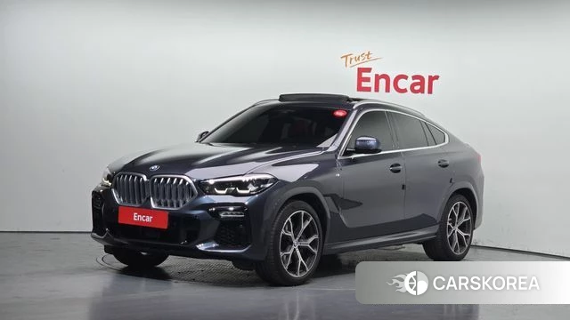 BMW X6 (G06) 2021 Серый из Кореи