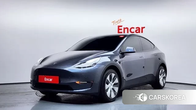 Tesla Model Y 2022 Серый из Кореи