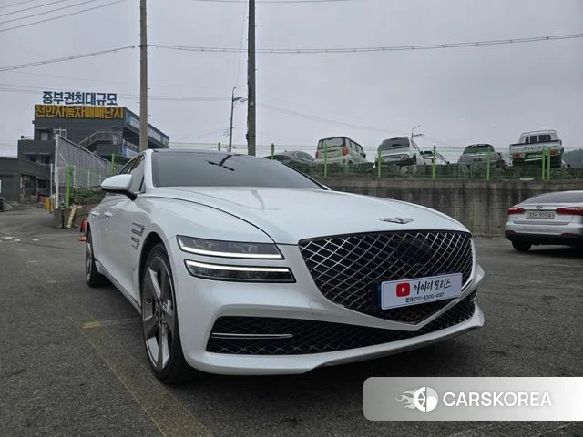 Genesis G80 (RG3) 2021 Белый из Кореи
