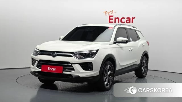 Ssangyong Beautiful Korando 2021 Белый из Кореи