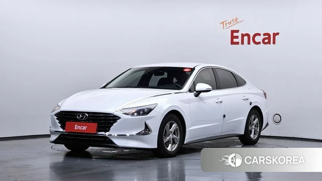 Hyundai Sonata (DN8) 2019 Белый из Кореи