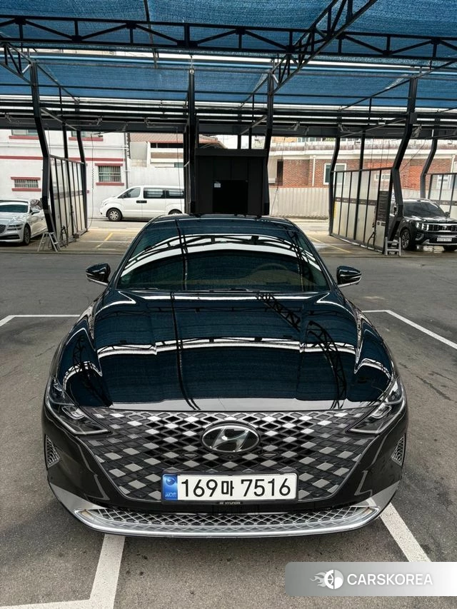Hyundai The New Grandeur IG 2021 Черный из Кореи