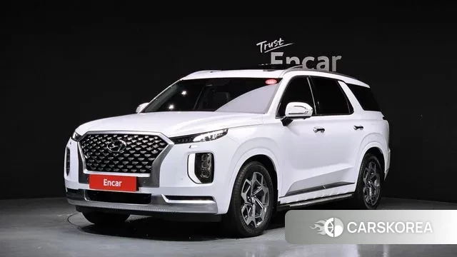 Hyundai Palisade 2021 Белый из Кореи