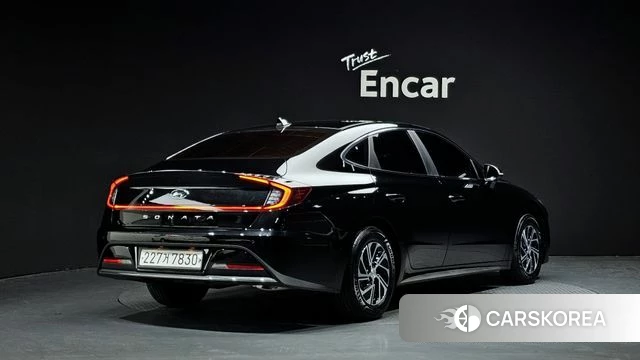 Hyundai Sonata Hybrid (DN8) 2020 Черный из Кореи