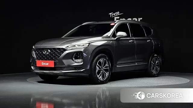 Hyundai Santa Fe TM 2018 Серый из Кореи