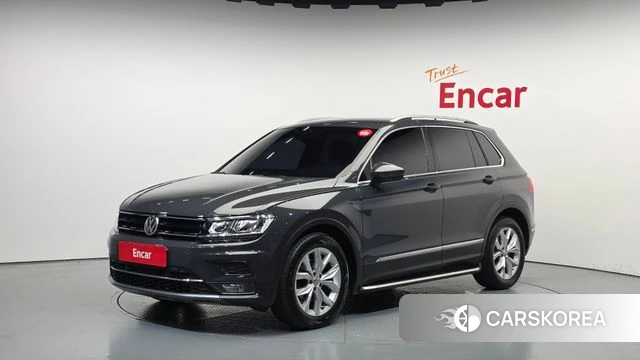 Volkswagen Tiguan second Generation 2018 Серый из Кореи