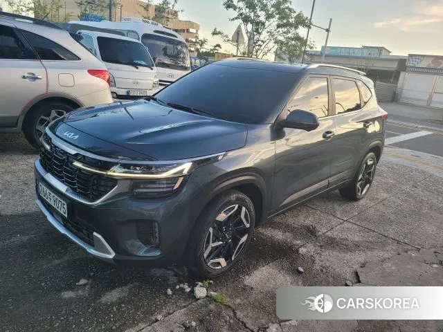 Kia The New Seltos 2023 Серый из Кореи