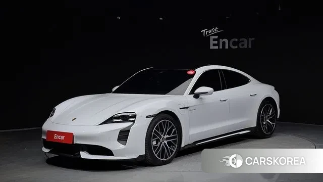 Porsche Taycan 2021 Белый из Кореи
