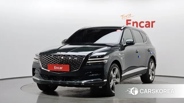 Genesis GV80 2021 Темно-зеленый из Кореи