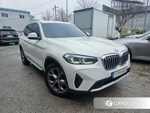 BMW X3 (G01) 2022 Белый из Кореи