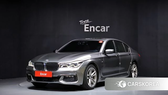 BMW 7 Series (G11) 2018 Серый из Кореи