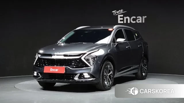 Kia Sportage 5th Generation Hybrid 2022 Серый из Кореи