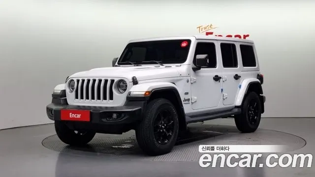 Jeep Wrangler (JL) 2021 Белый из Кореи