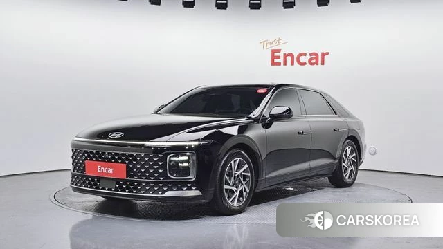 Hyundai Grandeur (GN7) 2023 Черный из Кореи