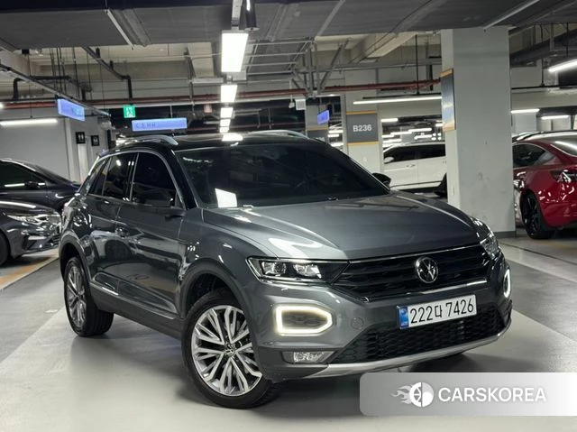 Volkswagen T-Roc 2022 Серый из Кореи