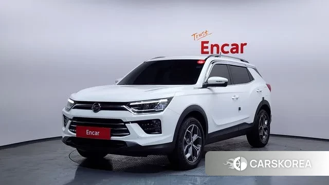 Ssangyong Beautiful Korando 2022 Белый из Кореи