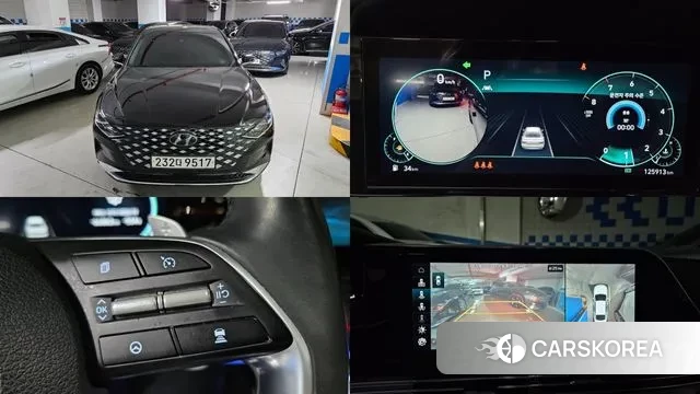 Hyundai The New Grandeur IG 2021 Черный из Кореи