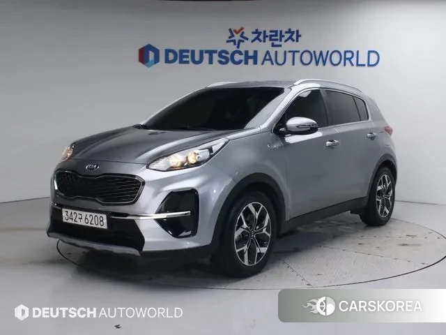 Kia Sportage The Bold 2020 Серый из Кореи