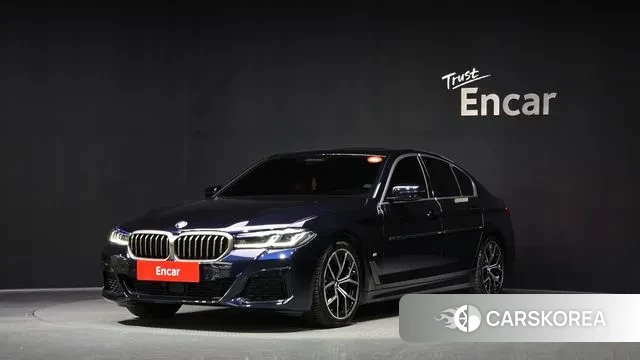 BMW 5 Series (G30) 2023 Черный из Кореи