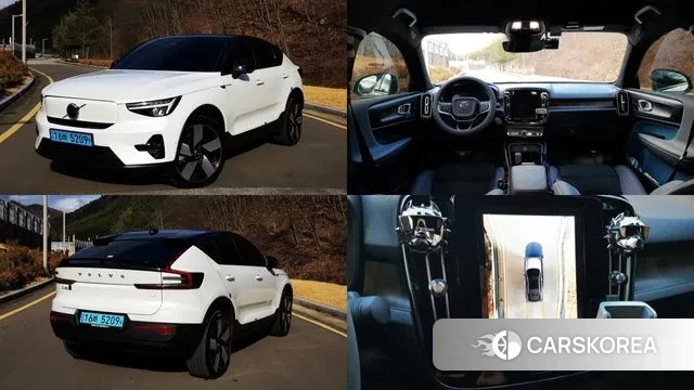 Volvo C40 Richards 2022 Белый из Кореи