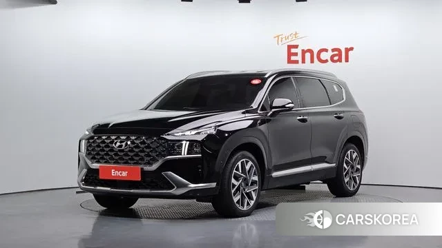 Hyundai The New Santa Fe 2021 Черный из Кореи