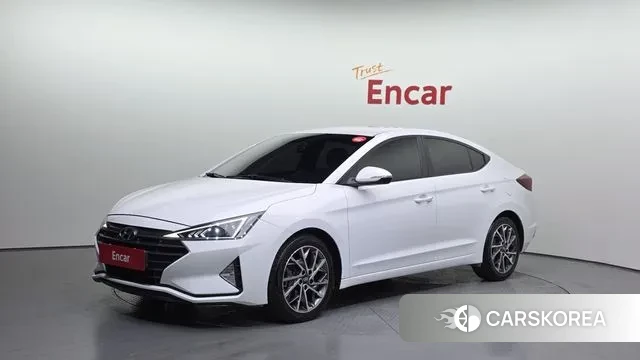 Hyundai The New Avante AD 2019 Белый из Кореи