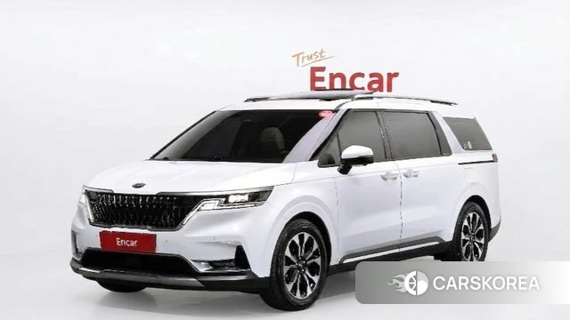 Kia Carnival 4th generation 2021 Белый из Кореи