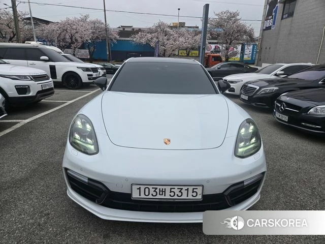 Porsche Panamera (971) 2020 Белый из Кореи
