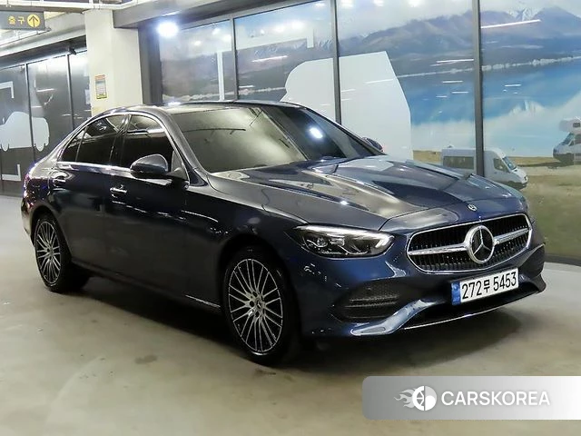 Mercedes-Benz C-Class W206 2024 Синий из Кореи