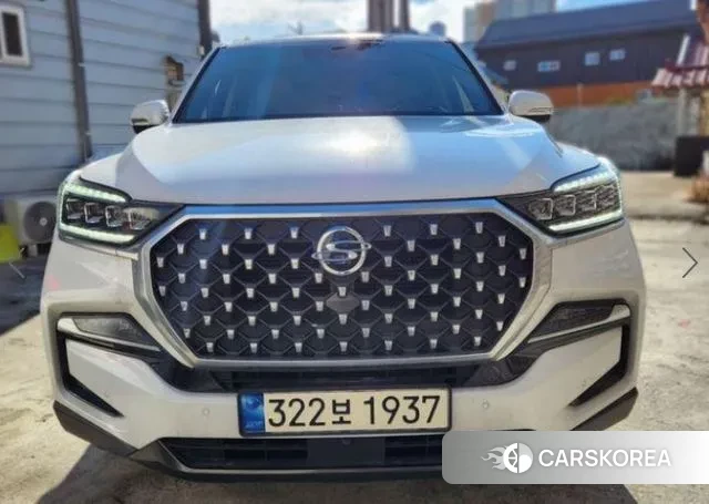 Ssangyong All New Rexton 2021 Белый из Кореи