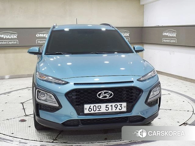 Hyundai Kona 2018 Небесно-голубой из Кореи