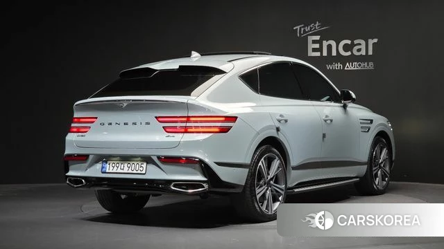 Genesis GV80 Coupe 2024 Серебристо-серый из Кореи