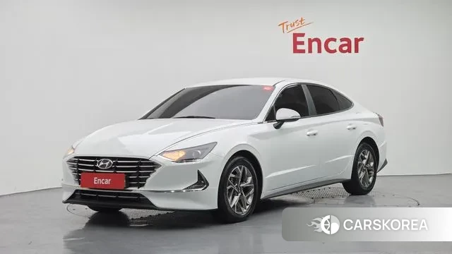 Hyundai Sonata (DN8) 2020 Белый из Кореи
